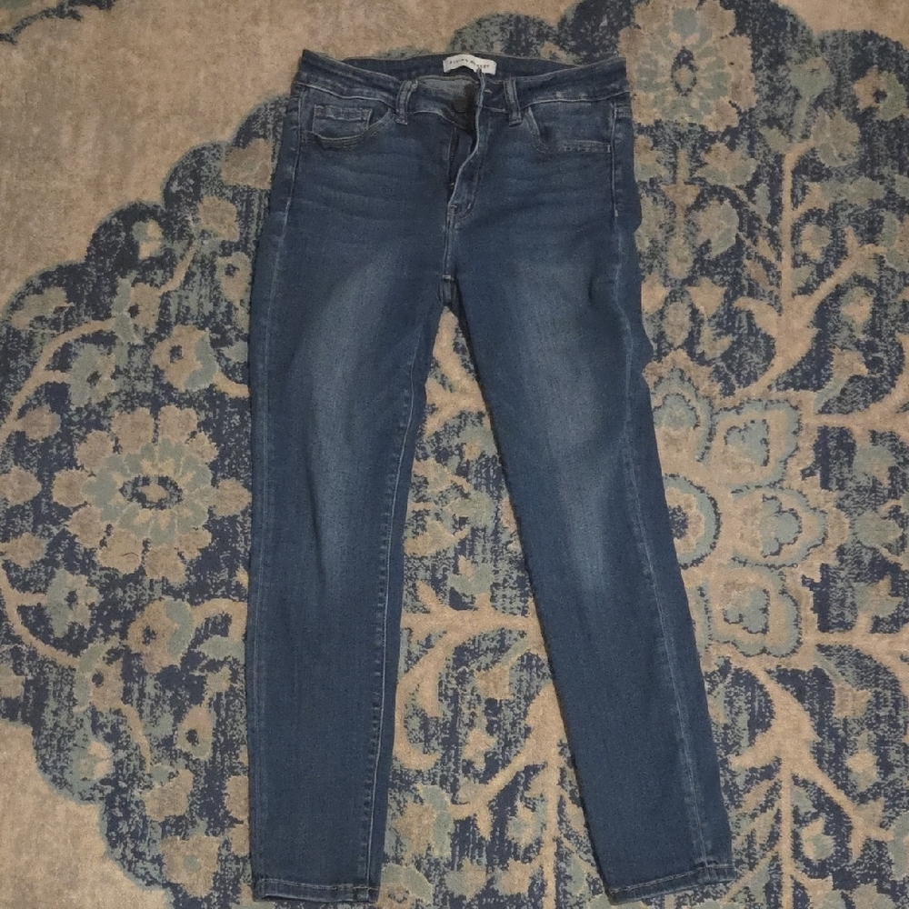 Flying Monkey Dark Blue Skinny Jeans